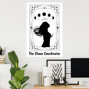 Tarot Hemel Mysterieus Magisch Hekserij Astrologie Poster