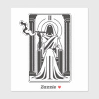 Tarot Hoge Priesteres Onkruid Roken Occult
