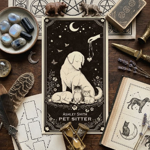 Tarot Huisdier Oppas Celestiaal Boho Visitekaartje