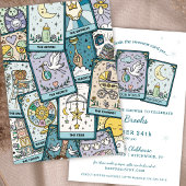 Tarot Inspired Our World Celestial Baby Shower Kaart