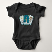 Tarot Kaart Baby One Piece Baby Boy T-shirt (Voorkant)