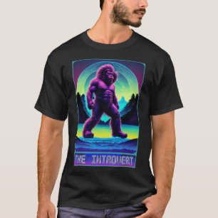 Tarot Kaart Bigfoot - The Introvert - Yeti Bigfoot T-shirt
