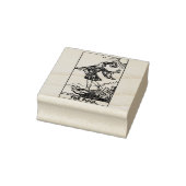 Tarot Kaart: De dwaas: gepersonaliseerde tekst Rubberstempel (Stempel)