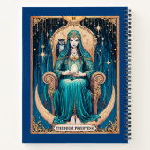 Tarot Kaart, de Hogepriesteres 2 Journal Notitieboek (Achterkant)