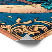 Tarot Kaart, de Hogepriesteres 2 Poster (Hoek)