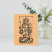 Tarot Kaart: Fortune Briefkaart (Staand voorkant)