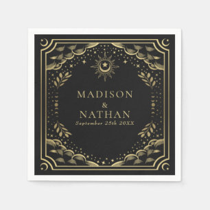 Tarot Kaart Gothic Wedding Servet