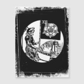 Tarot-Kaart Het symbool van de Doodringende Waite (Voorkant)