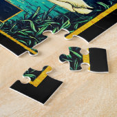 Tarot Kaart Illustratie, De Ster Legpuzzel (Zijkant)