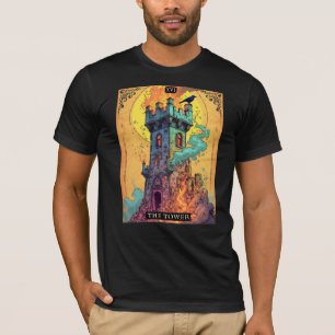 Tarot Kaart Illustratie, De Toren T-shirt