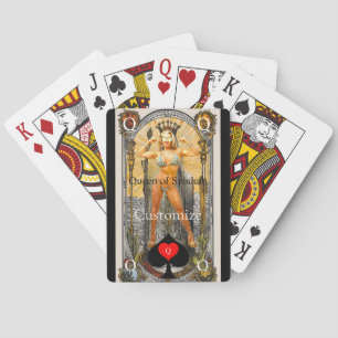 Tarot Kaart Koningin van Schoppen Thunder_Cove