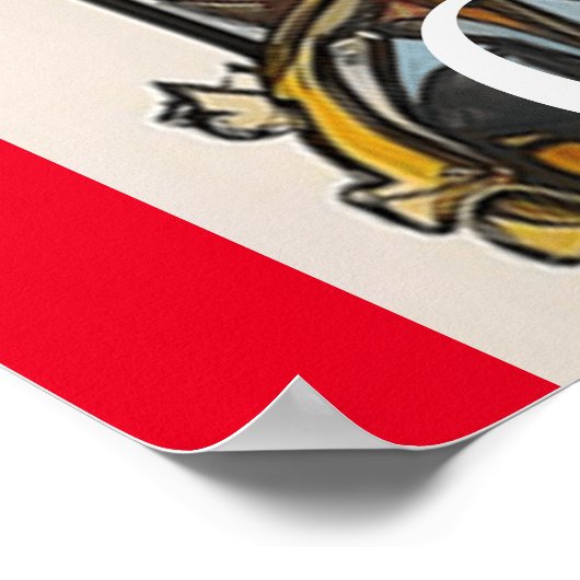 Tarot Kaart Koningin van Schoppen Thunder_Cove Poster (Hoek)