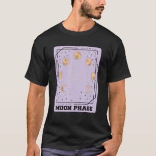 Tarot Kaart Moon Fases Mystische Kaarten occult T-shirt