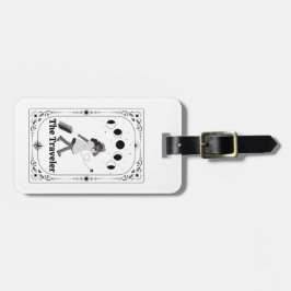 Tarot Kaart Reiziger Astrologie Zodiac Sign Gift Bagagelabel