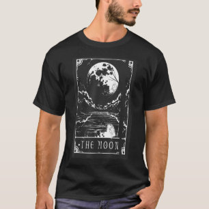 Tarot Kaart Rider Crescent Graphic the Moon Waite T-shirt
