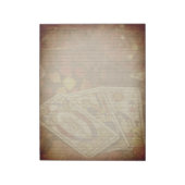 Tarot Kaart Rustisch, licht gelijnd papier voor ka Notitieblok (Gedraaid)