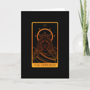 Tarot Kaart Shirten voor vrouwen occulte de keizer