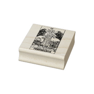Tarot Kaart: Temperance: Gepersonaliseerde tekst Rubberstempel