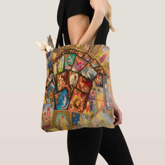 Tarot Kaarten Canvas tas (Dichtbij)