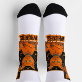 Tarot Kaarten & Oranje kat | kosmische trillingen Sokken (Top)