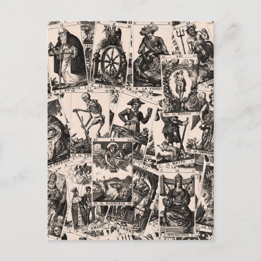 Tarot kaarten patroon (Voorkant)