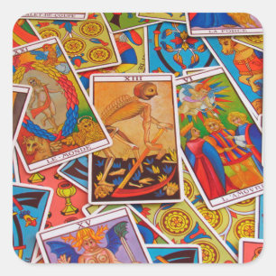 Tarot kaarten stickers