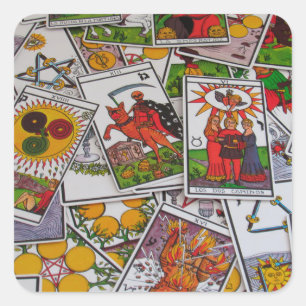 Tarot kaarten stickers