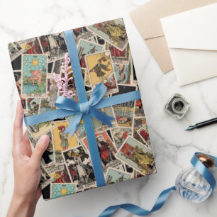 Tarot Kaarten Wrapping Paper Gift Idee Cadeaupapier