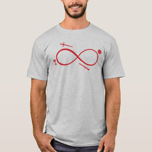 Tarot Lemniscate: De tovenaar en de elementen T-shirt