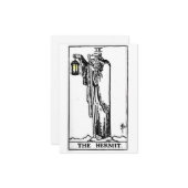 Tarot : Les Cartes pour notes de l'ermite (Devant/Arrière en situation)