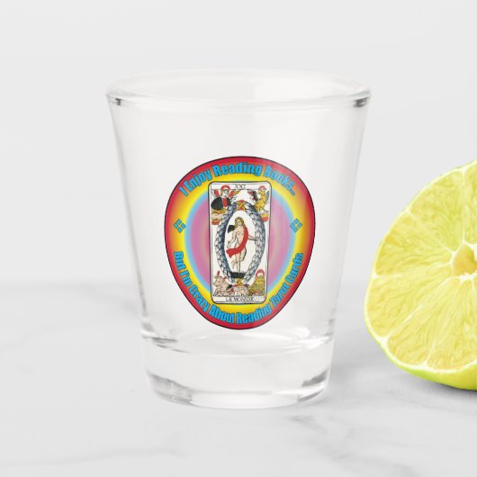 Tarot Lover's Shot Glass Glas (Voorkant)