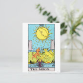 tarot-moon briefkaart (Staand voorkant)