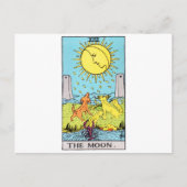 tarot-moon briefkaart (Voorkant)