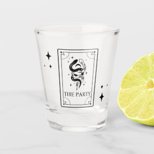 Tarot Mystic Fortune Shot Glass Glas