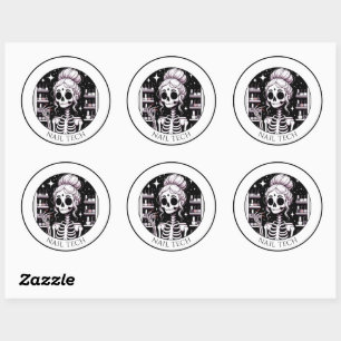 Tarot Nail Tech Product Ronde Sticker