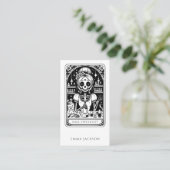 Tarot Nail Technician Visitekaartje (Staand voorkant)