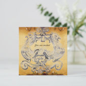 TAROT-perkamentzwart Kaart (Staand voorkant)