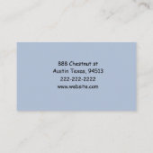 Tarot Psychisch haar Visitekaartje (Achterkant)