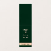 Tarot Reader Folded Visitekaartje (Buitenkant ongevouwen)