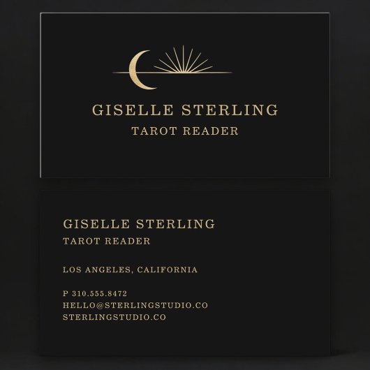 Tarot Reader Visitekaartje