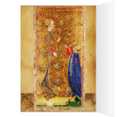 TAROT/ROI DE RENAISSANCE ANTIQUE ET REINE DES PIÈC (Intérieur (Gauche))