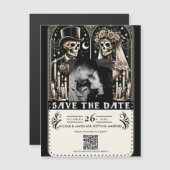 Tarot Skeletons Bruid Bruidegom Trouwen Save the D (Voorkant / Achterkant)