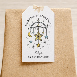 Tarot Stars Baby Boy Shower Bedankt Favor Cadeaulabel