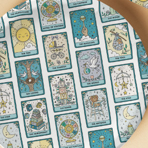 Tarot Themaparty Babyborrel Papieren Bordje