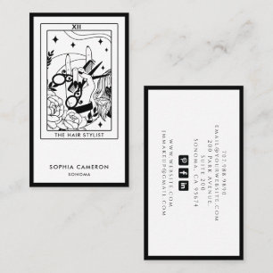 Tarot Visitekaartje Kapper