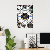 Tarot Wheel Zodiac | POSTER (Thuiskantoor)