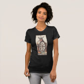 Tarot: Wiel van de Fortune T-shirt (Voorkant volledig)