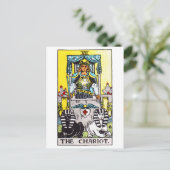tarotchariot briefkaart (Staand voorkant)