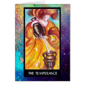 TAROTES DES OMBRES PERDUES / LA TEMPÉRANCE (Devant)