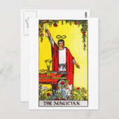 tarotgoochelaar briefkaart (Voorkant / Achterkant)